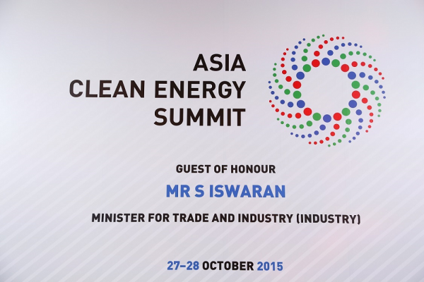 Asia Clean Energy Summit - 27 & 28 Oct 2015