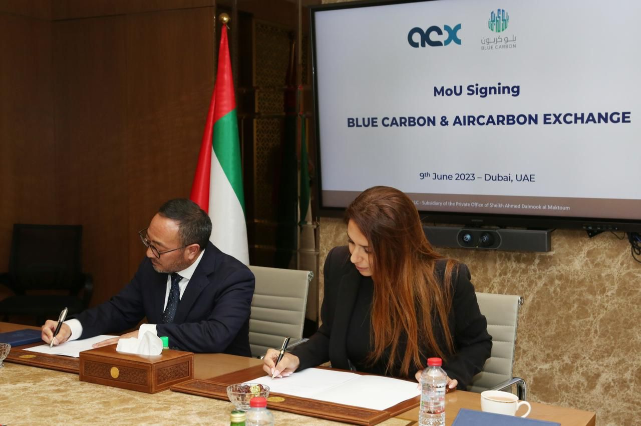 ACX Agrees MOU with Dubai Blue Carbon